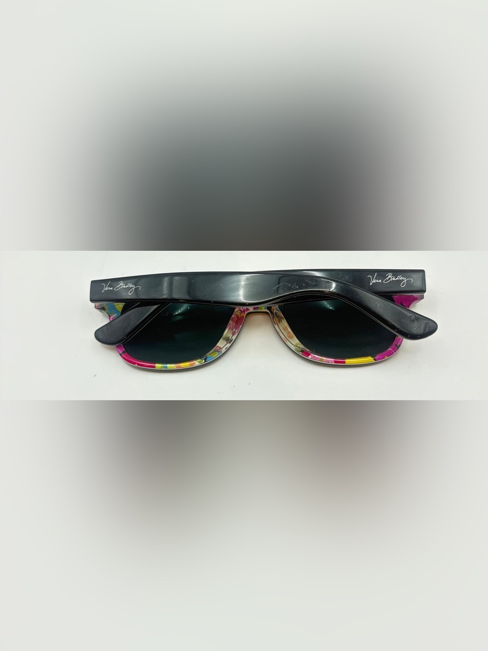 Vera Bradley Leigh Black Oval Sunglasses Frames Only - Picture 4 of 8